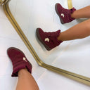 ISA WEDGE BOOT 26012 - WINE
