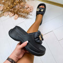 PLATEAU BIBI SLIPPER 5223 - BLACK