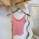 UNIQUE THE LABEL GILL TANKTOP - VINTAGE PINK