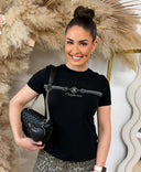 GUESS T-SHIRT FEBE V6GI06K2967 - JBLK