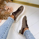 STEVE MADDEN SNEAKER GLIDER 2** 4803 - BROWN