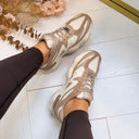SNEAKER SPEEDER 2447 DE STEVE MADDEN - TAUPE MULTI