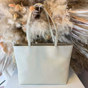 VALENTINO BAGS MAIAM SHOPPING BAG VBS9TE01GRA - BEIGE