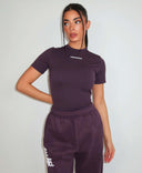 UNIQUE THE LABEL ROBYN SHORTSLEEVE DEEP BERRY