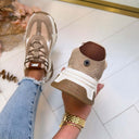STEVE MADDEN AMPLE SNEAKER 9804 - LT BLUSH MULTI