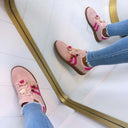 FLORA SNEAKER 9192-1 - ROSE
