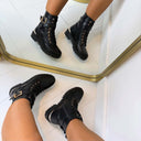 MONA BOOT XJ-915 - BLACK
