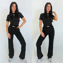 UNIQUE THE LABEL MOLLY PANTS DEEP BLACK
