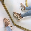STEVE MADDEN AMPLE SNEAKER 9804 - LT BLUSH MULTI