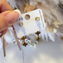 SPARKLING EARRING EH1147- GOLD