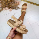 SANDY SANDAAL 100-422 - BEIGE