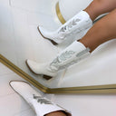 BEST-SELLER BOTTES COWBOY T-277 - BLANC