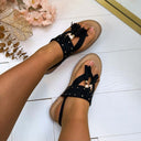 STUDDIE FLOSJES SANDALE 2854 - BLACK