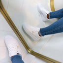 GUESS ALLOVER LOGO SNEAKER FLJMI6FAL12