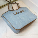 LIU JO FERIELLE SHOPPING BAG AA6208/T377A - LIGHT DENIM