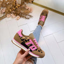 LEOPARD SNEAKER 8-515 - PINK
