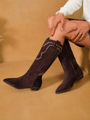 DINA COWBOY LAARS 00-75 - MARRON
