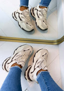 *SALE* CHUNKY SNEAKER A88-229 - BEIGE