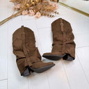 *LAATSTE MAAT 40* SUEDINE GESP LAARS 7699A - OLIVE