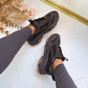 STEVE MADDEN SNEAKER POSSESSION 4652 - CHO BRN SD