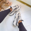STEVE MADDEN BASKET POSSESSION-E 0033 - BLANC