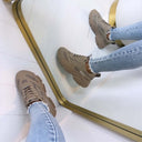 STEVE MADDEN POSSESSION-E SNEAKER 0033 - DARK TAUPE