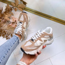 SNEAKER SPEEDER 2447 DE STEVE MADDEN - TAUPE MULTI