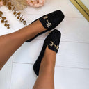 ANNE FRINGE SLIPPER AQ212 - BROWN