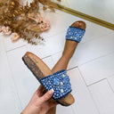 LOUISE SPARK SLIPPER LX-9627 - BLAU