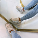 BUFFALO CLD CHAI WARM SNEAKER 18367 - SILVER/CREAM