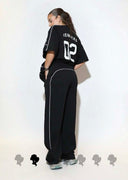 REINDERS LYMEE JOGGER PANTS W3828 - TRUEBLACK