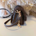 LIU JO ADIVA CROSS OVER BAG AF6053/E1168 - DARK MOCHA