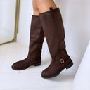 BASIC-STIEFEL MIT ABSATZ D-91 - BLACK