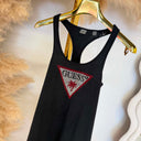 **LAATSTE MAAT S** GUESS TRIANGLE RHINESTONES DRESS E5GP01I3Z14 - BLACK