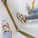 STEVE MADDEN SNEAKER SPEEDER 2447 - SAND MULTI