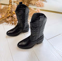 BOTTE COWBOY T2009P - NOIR/PU