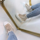 HIGH SNEAKER LS6002 - BEIGE