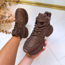 GLAM SNEAKER 8-512 - BROWN