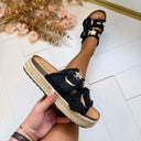 NEUER GESP SLIPPER 20-393 - SCHWARZ