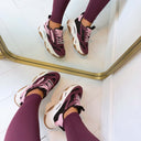 STEVE MADDEN POSSESSION-E SNEAKER 4652 - BUR PINK SUEDE