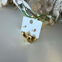 BIG HOOP EARRING - GOLD