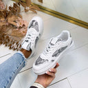 SNAKE SNEAKER LS-706 - WHITE