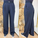 UNIQUE THE LABEL GIGI PANTS DARK NAVY