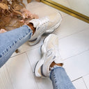 NOVA SNEAKER 5572 - WHITE/BEIGE
