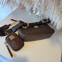 STEVE MADDEN BBAMBI BAG 2565 - BRN/GLD