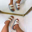 PUCK SLIPPER LX9632 - BLUE