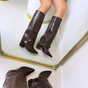 JILL LAARS DES8072 - BROWN/PU