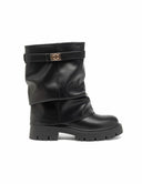 LOCK BOOT DES8592 - BLACK/PU