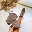 BOOT A266 - KHAKI