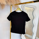 GUESS TRACEY CN SS T-SHIRT V6RI07J1314 - BLACK